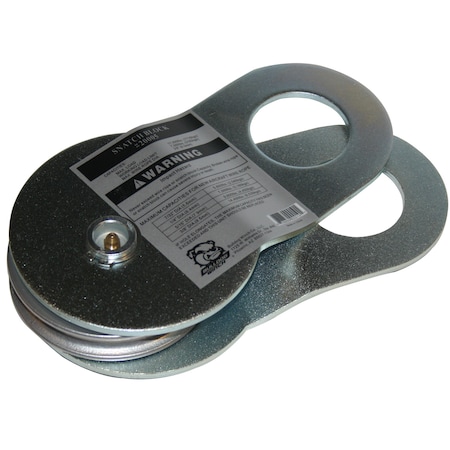 Bulldog Winch Snatch Block 17k BS, 7k WLL 20005